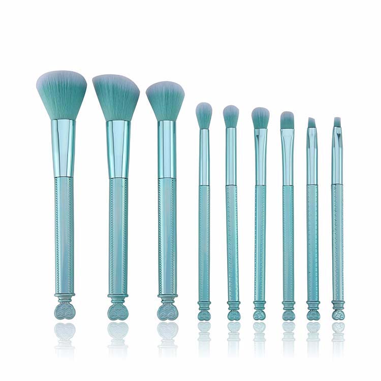 2018 New Arrivals Synthetic Soft Hair 9pcs Personalized Cosmetic Makeup Brush Set