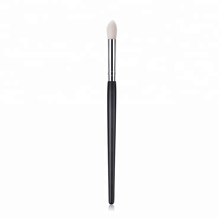 Vegan White Eyeshadow Tapered Brush Small Eye Blending Eye Highlight Makeup Brush