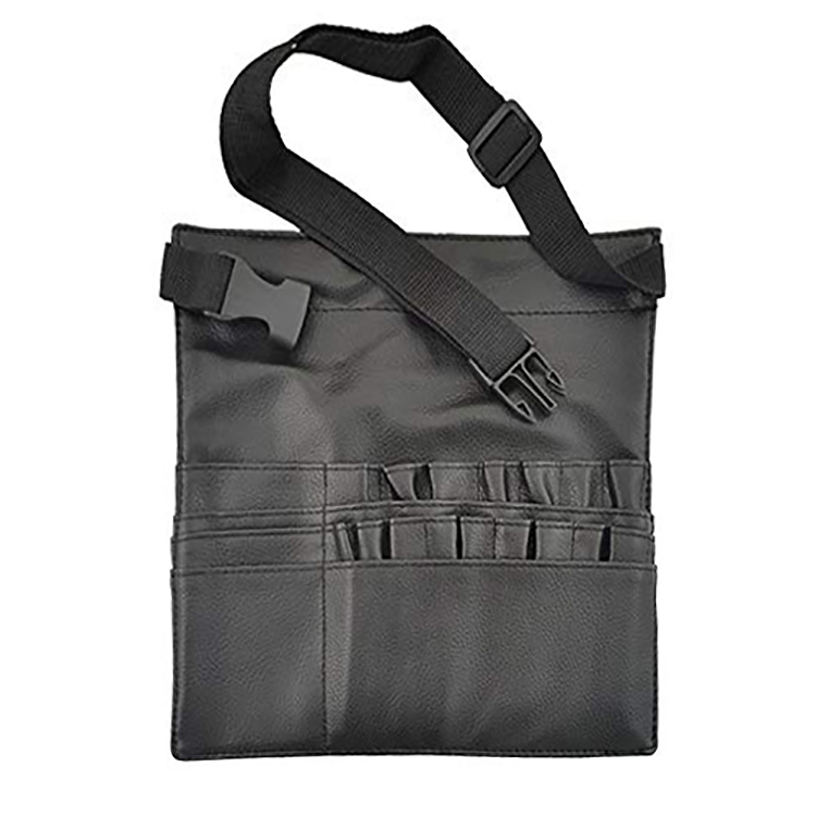 22 Pockets Makeup Brush Belt Professional Cosmetic Makeup Brush Bag with Belt Strap Makeup Apron