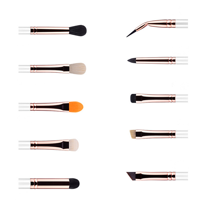 cosmetic brush manufacturers eye brush 11pcs private label makeup brush