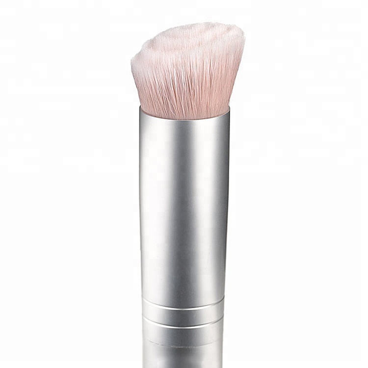 Skin Care Flower Sliver Metal Liquid Foundation Brush
