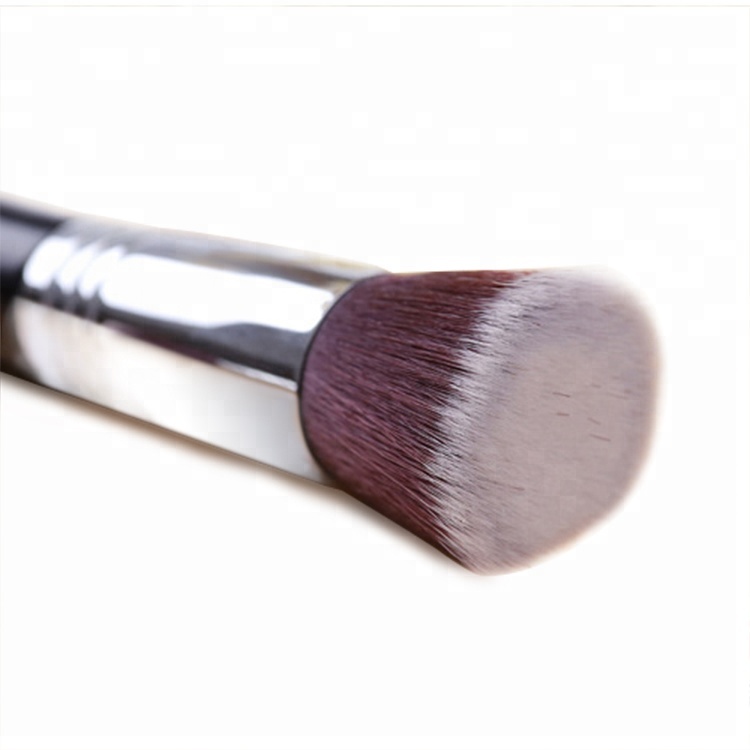 Synthetic Makeup Brush Custom Flat Top Contour Cosmetic Kabuki Makeup Brush For Contour Makeup
