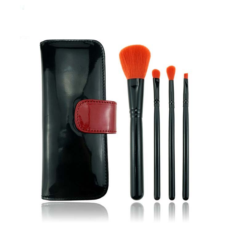 OEM private label cosmetic makeup tools makeup brushes makeup set with pouch bag