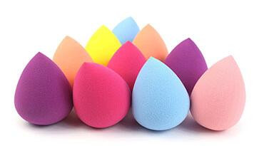 Soft Hydrophilic Latex Free Tear Drop Makeup Sponge Most Popular Drop Shape Eponges Private Label Beauty Accessories
