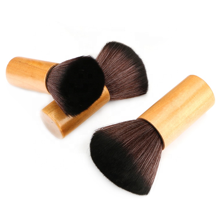 Eco-Friendly Renewables Mini Bamboo Kabuki Powder Brush For Makeup