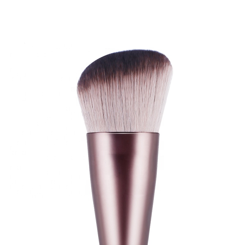 Dense Soft Synthetic Round Angled Blush Brush Contour Brush For Elegant Makeup