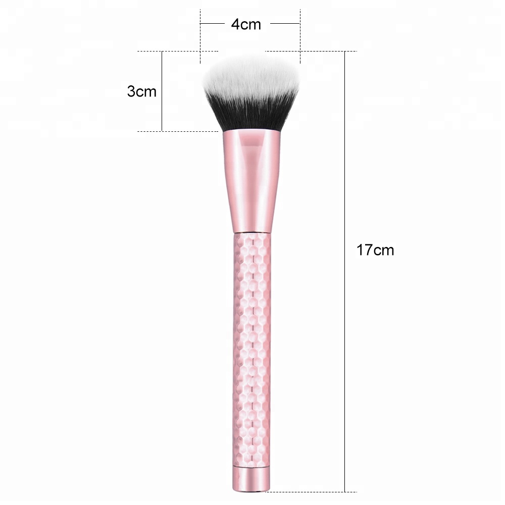 Premium Professional Single Blush Cosmetic Brush Kabuki Contour Blush Makeup Brush