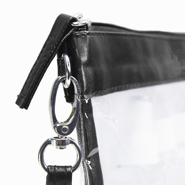 TSA Approved Clear Makeup Bag Travel Toiletry Cosmetic Bag with Durable Zipper