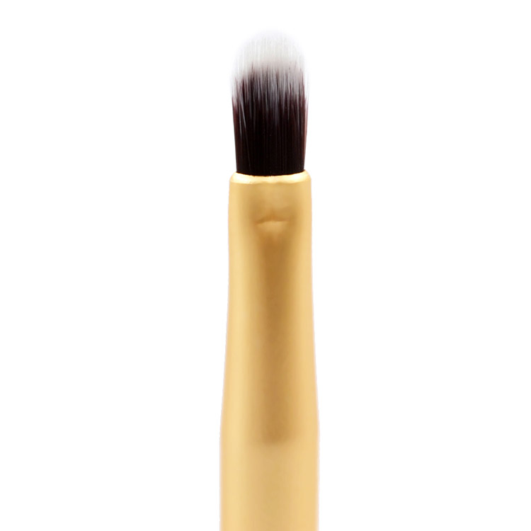 Custom Option Cosmetic Brushes Long handle Lip Brush Make Up Brush with Cruelty-free Synthetic Hair