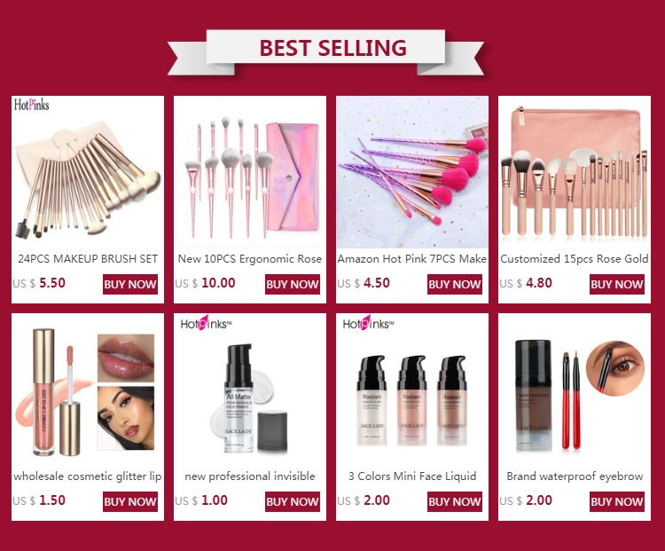 wholesale private label flat chubby single makeup foundation brush