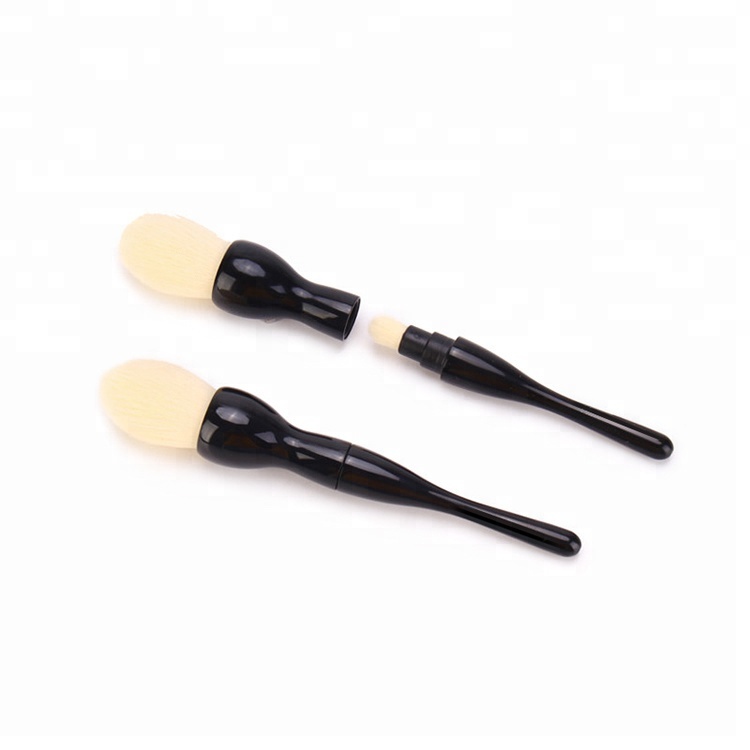 Beauty Tools Multi- Purpose Vegan Synthetic Dual New 2 in 1 Powder Eyeshadow Brush Makeup Brush