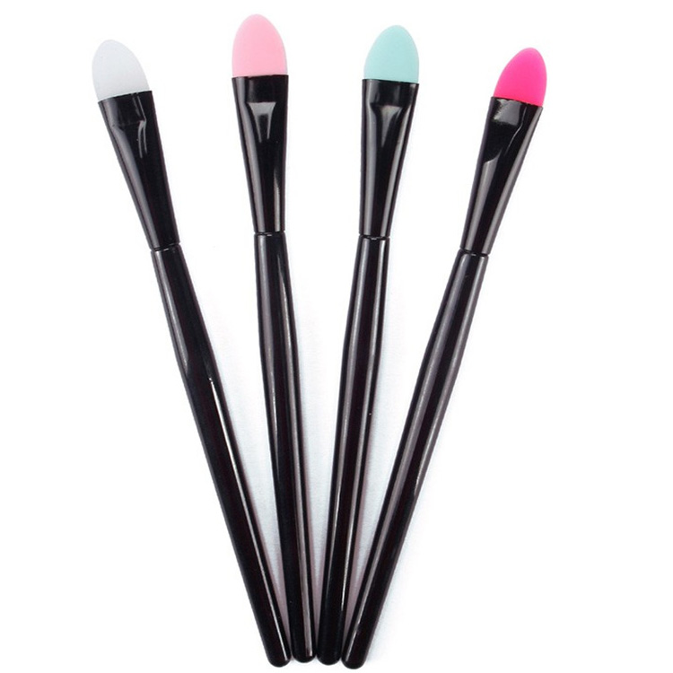 Custom Single Washable Silicone Eyeshadow Concealer Brush Applicator