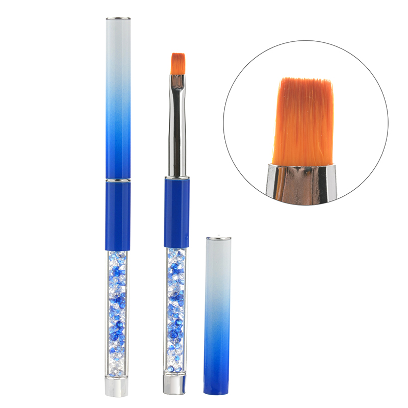 Crystal Kolinsky Art Paint Nail Polish Brushes Set