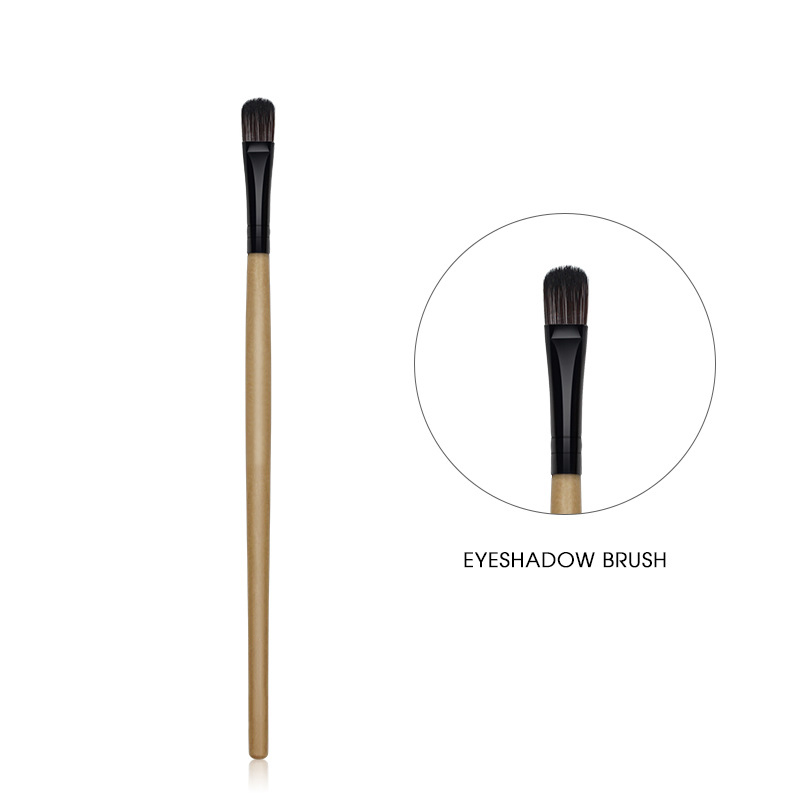 Eco Bamboo Makeup Brush Vegan Hair Eye brush For Eyeshadow