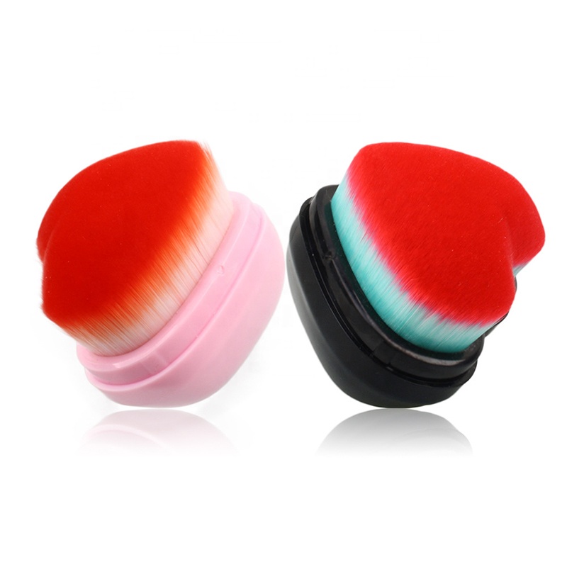 Heart Shape Brush Makeup Foundation Brush Cosmetic Kabuki Brush