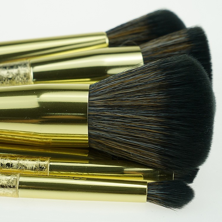 8pc custom maquillage gold ice-breaking cosmetics makeup brush set