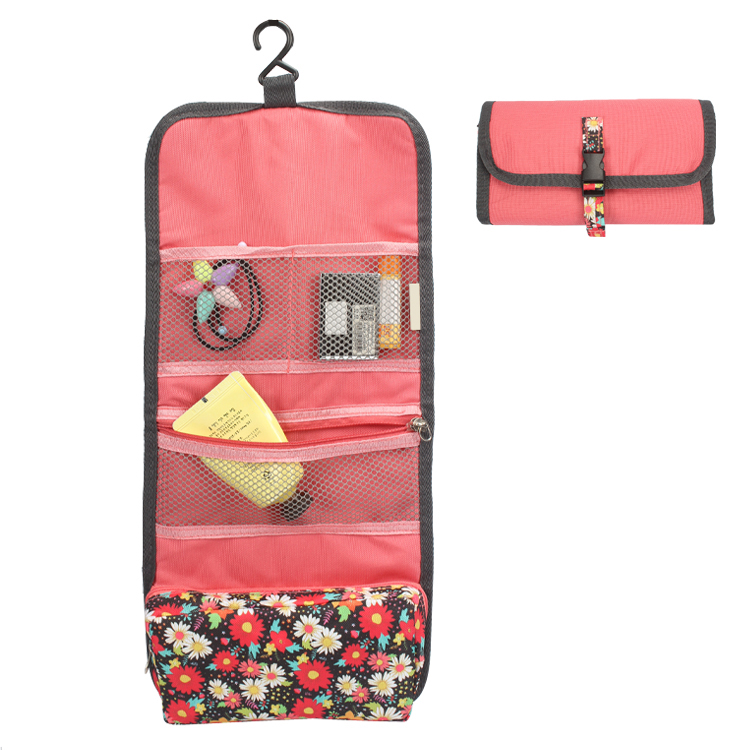 Hanging Toiletry Bag Travel Organizer Cosmetic Make up Bag case with Hanging Hook for vacation