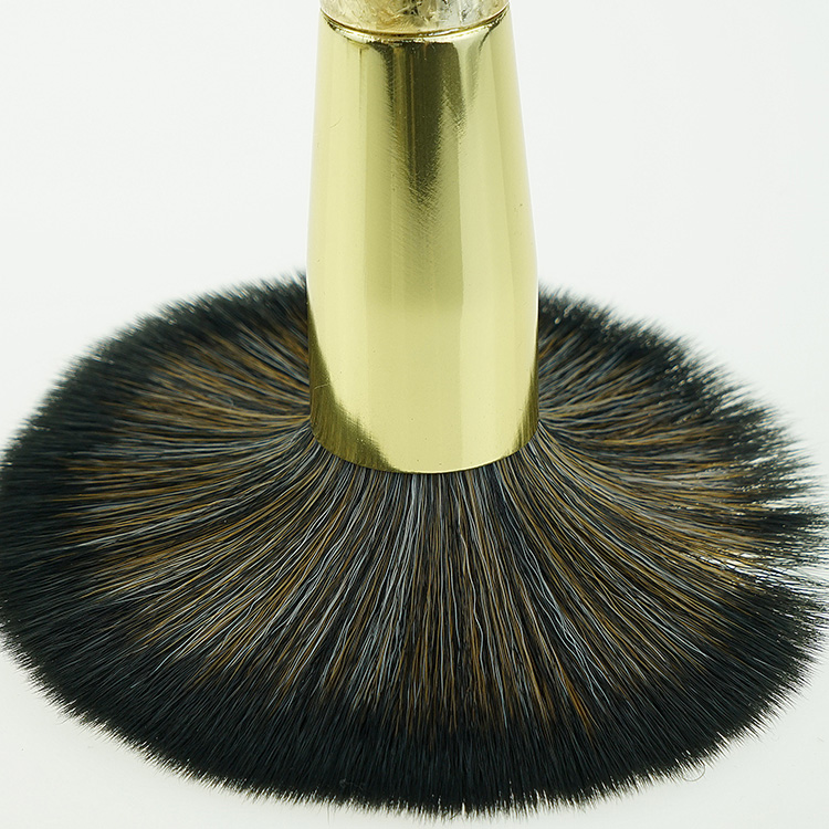 Low MOQ Private Label Ice-Breaking Handle Makeup Brush Gold Glitter Cosmetic Brush