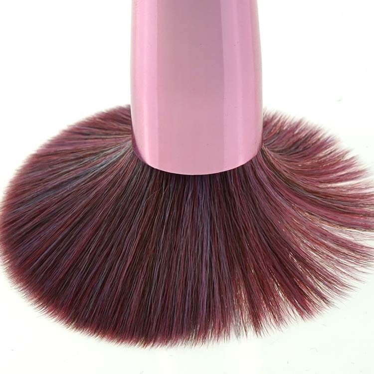 11Pcs Rainbow Makeup Brush Set Wholesale Metallic Makeup Brush