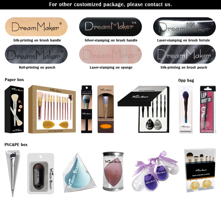Hydrophilic Non-Latex Super Daily Beauty Use Makeup Sponge Super Soft Your Own Brand Multiple Shape