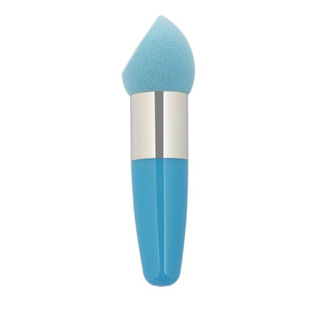 Handle Egg Makeup Sponge Foundation Soft Cosmetic Puff Powder Smooth Puff Wholesale, Oblique powder puff