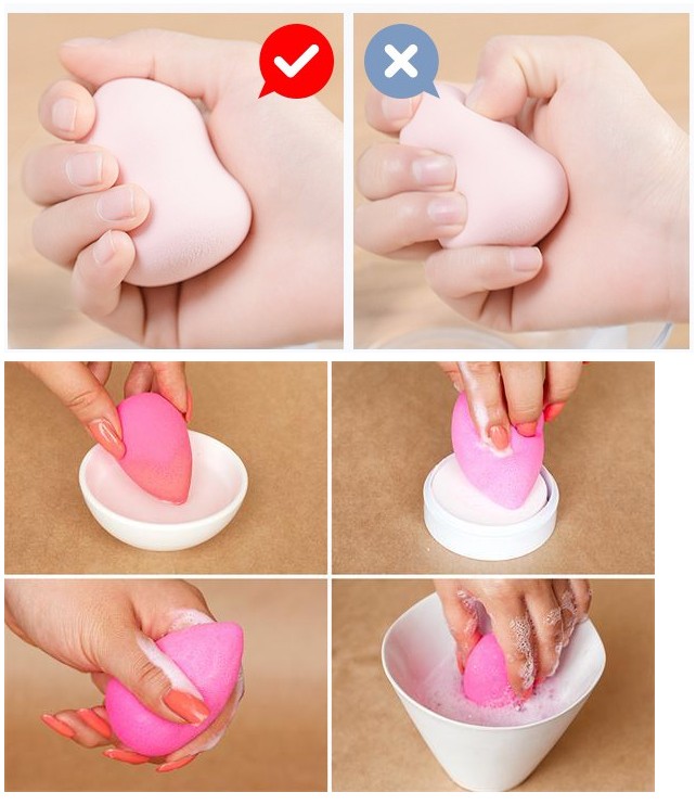 Makeup Sponge Color Mixture Cosmetic Sponge