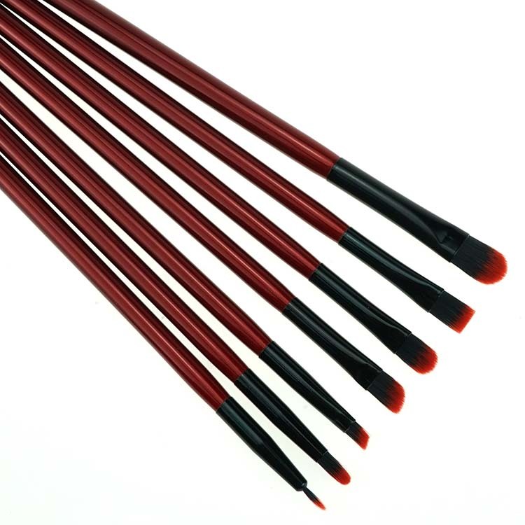 2019 trending products red cosmetics brushes makeup brush set with cylinder box