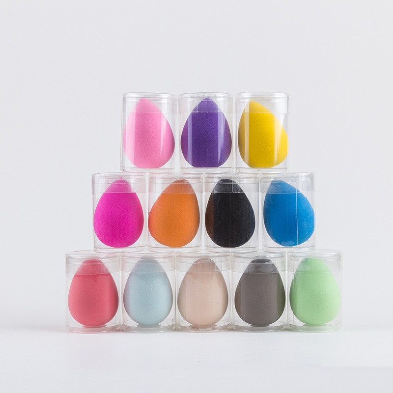 Makeup Sponge Beauty Cosmetic Puff Foundation Make Up Blender Black Powder Puff latex-free