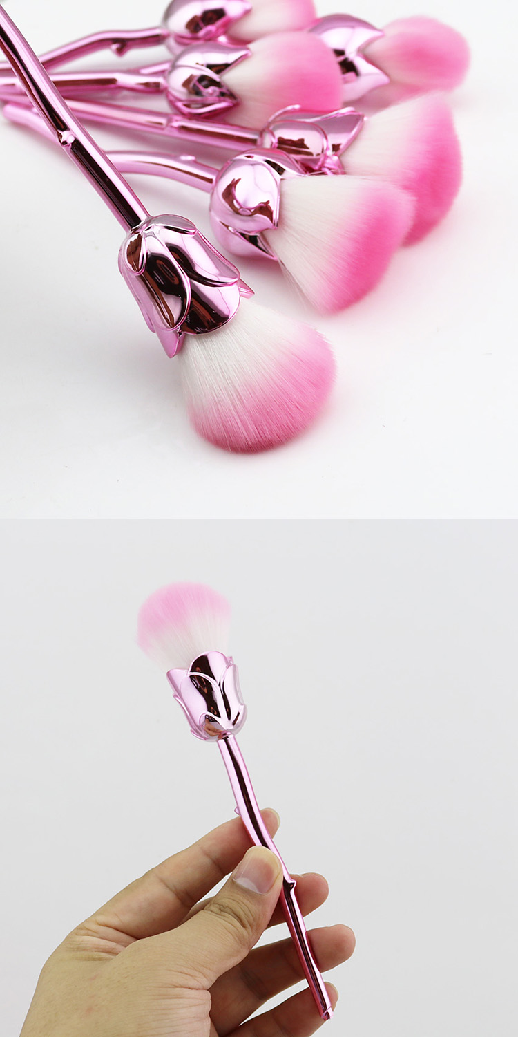 Wholesale New Novelty Gift Box Make up Brush Set Flower Rose Makeup Brushes