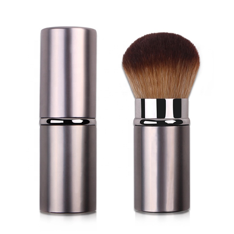 Your Own Brand 30mm Wide Synthetic Powder Brush Retractable Make Up Brush Cosmetic