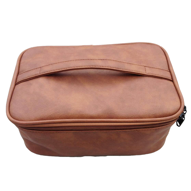 Large Capacity Cosmetic and Beauty Train Case with Handle Makeup Bag Organizer