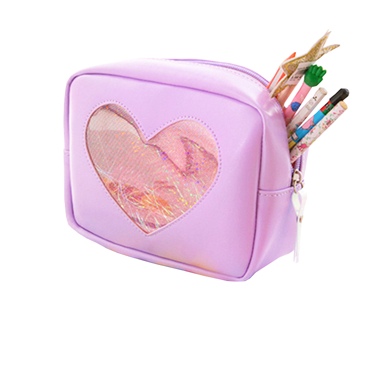 Women Travel Cosmetic Bag Laser Diamond Sequins Bag Girls Clutch Makeup Beauty Case Wash Toiletry Storage Organizer Bag