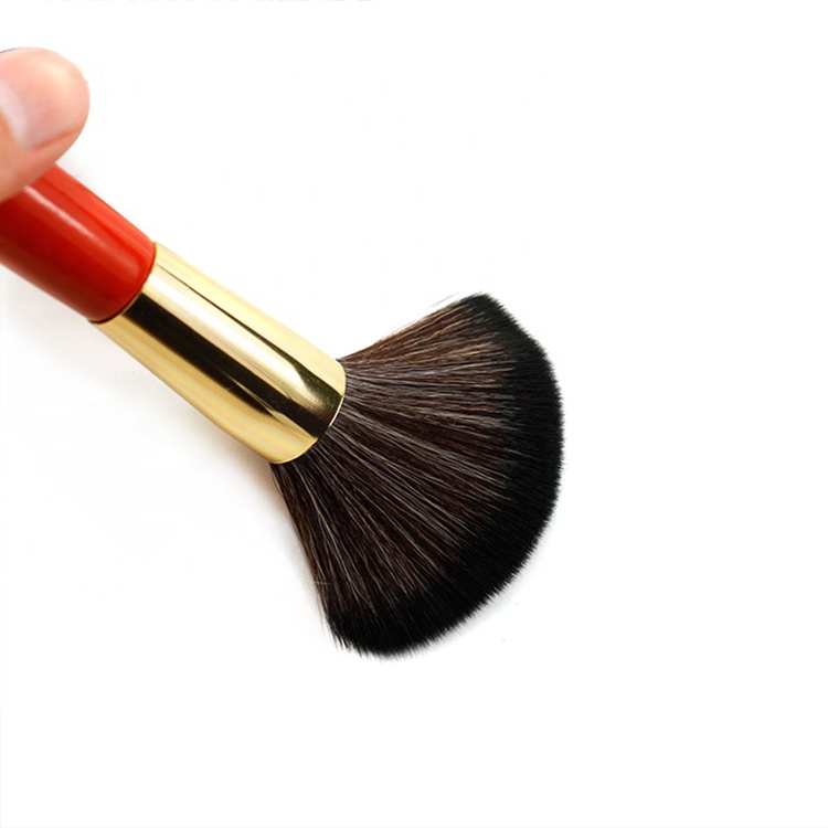 Special Shape Wood Handle Powder Brush Cosmeticos Loose Powder Makeup Brush