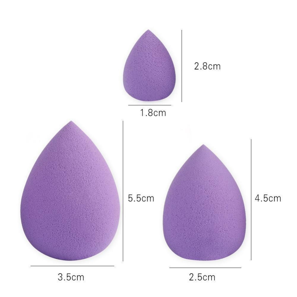 Hot Sellers Ebay 2019 Beauty Makeup Sponges Blender Kit Foundation Powder Setting Non-Latex Customized Package