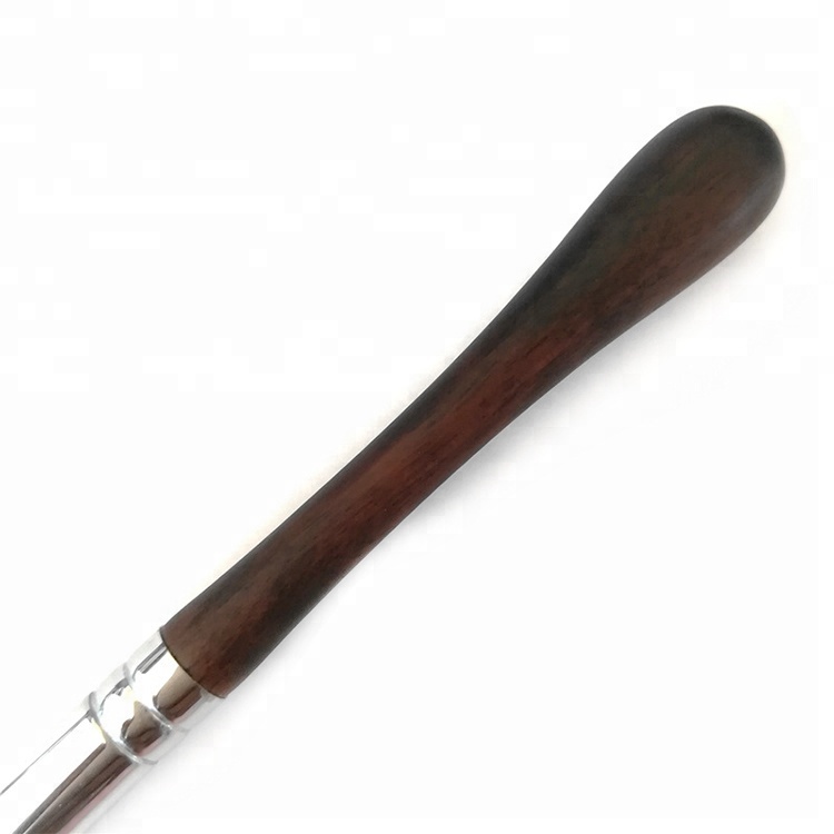 Wood Synthetic Make-up Accessory Concealer Brush Flat Flawless Concealer Brush