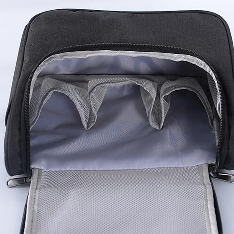 Travel Toiletry Bag Waterproof Zip Organizer Hanging Women Cosmetic Bag Makeup Pouch