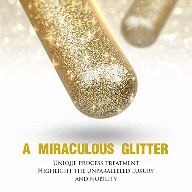 Custom Logo Glitter Makeup Blending Blush Brush China Manufacturer Cosmetic Brushes with Custom Gift Box
