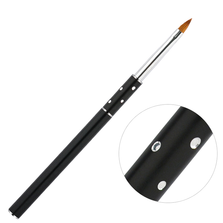 Top quality professional metal handle nail art pen for nail art detail painting