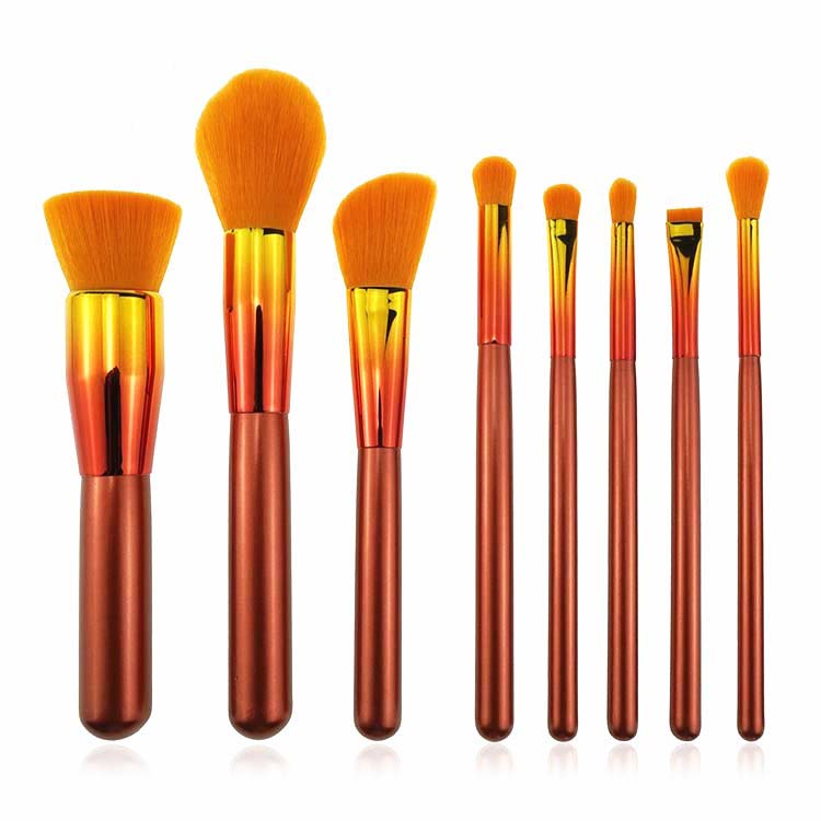 Best cute vegan 8pcs big makeup brushes set