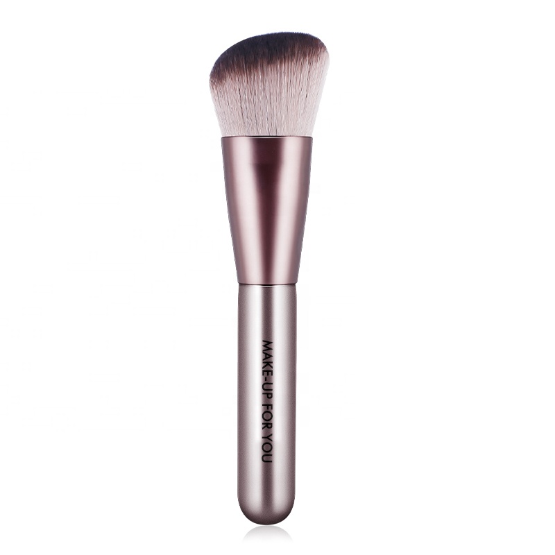 Dense Soft Synthetic Round Angled Blush Brush Contour Brush For Elegant Makeup