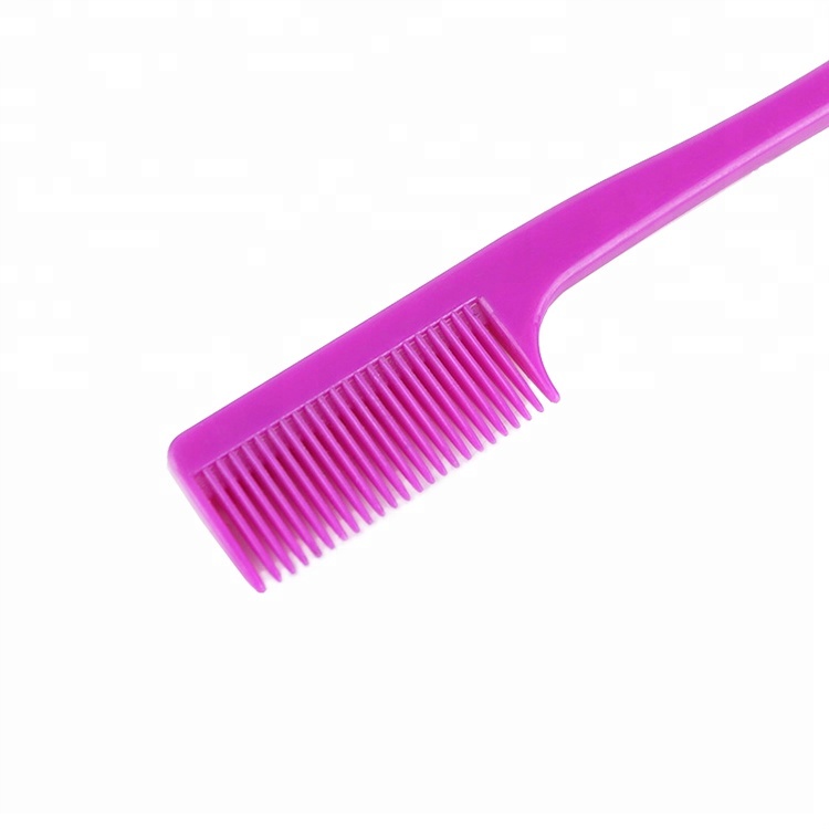 Top Quality Multifunctional Plastic Makeup Eyebrow Comb Brush