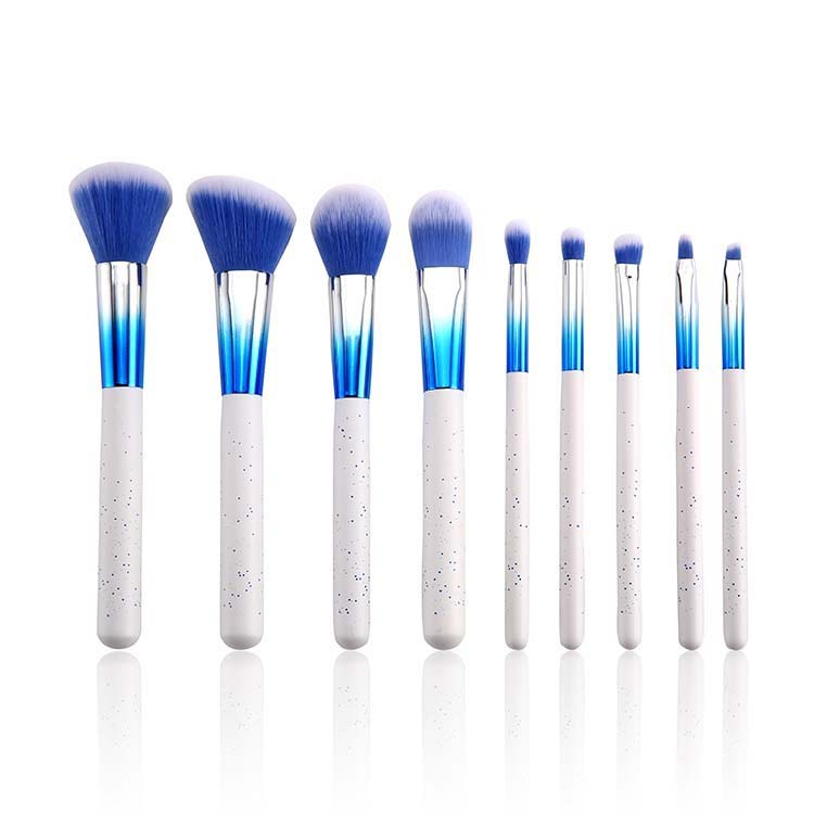 Latest Design Handmade Makeup Brushes Best Seller Wooden Handle Travel Brush Set