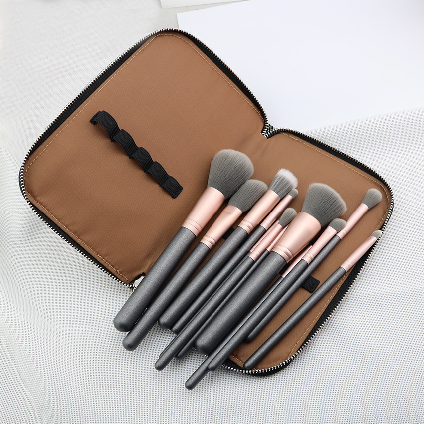 Custom Logo top quality 12 pcs makeup brush set