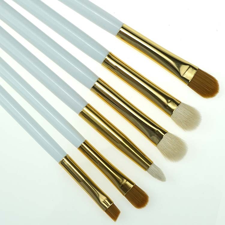 9Pcs Private Label Eyeshadow Brushes Unique Flat Brush