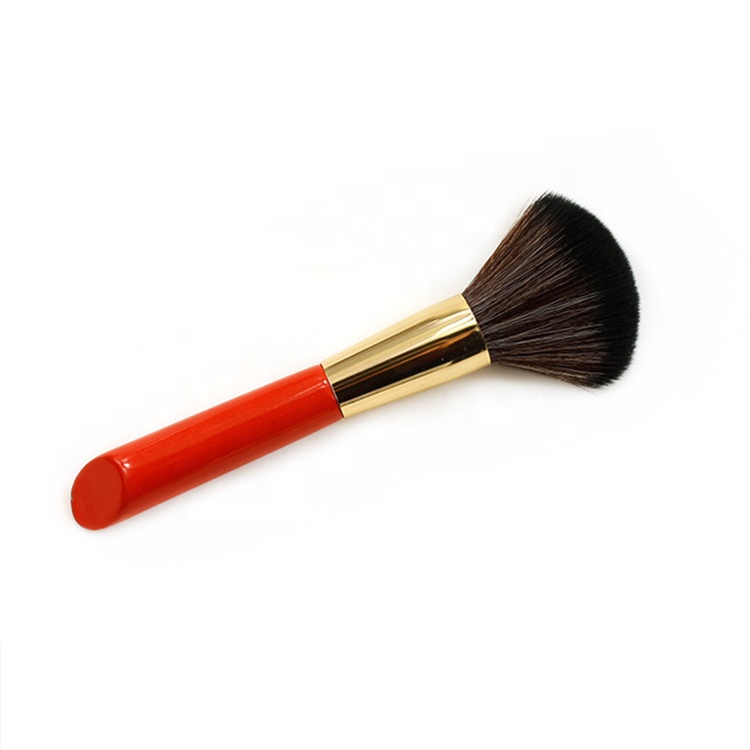 Special Shape Wood Handle Powder Brush Cosmeticos Loose Powder Makeup Brush
