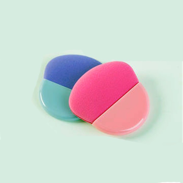 NBR Makeup Applicator with Plastic Handle for detail powder, foundation & blush