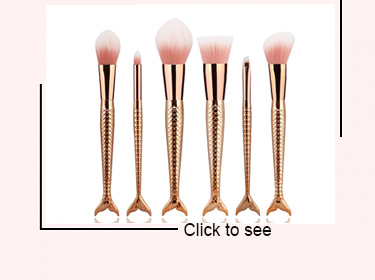 high quality 10pcs goblet purple make up brushes makeup brush set