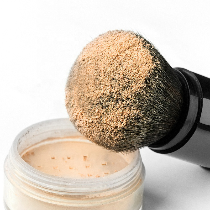 Travel Powder Brush 2019 New Retractable Plastic Kabuki Makeup Brush