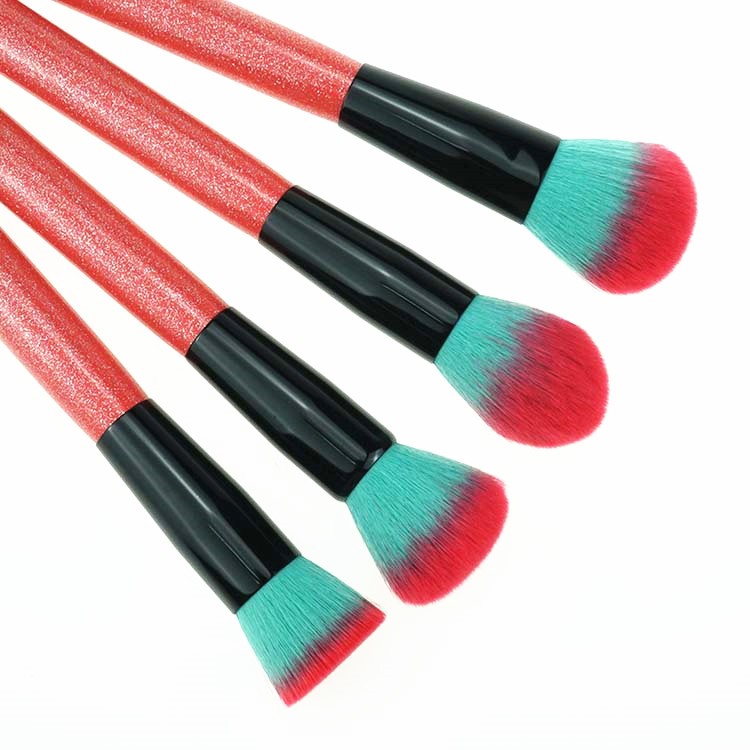 12PCS Bling makeup brush tools set with box