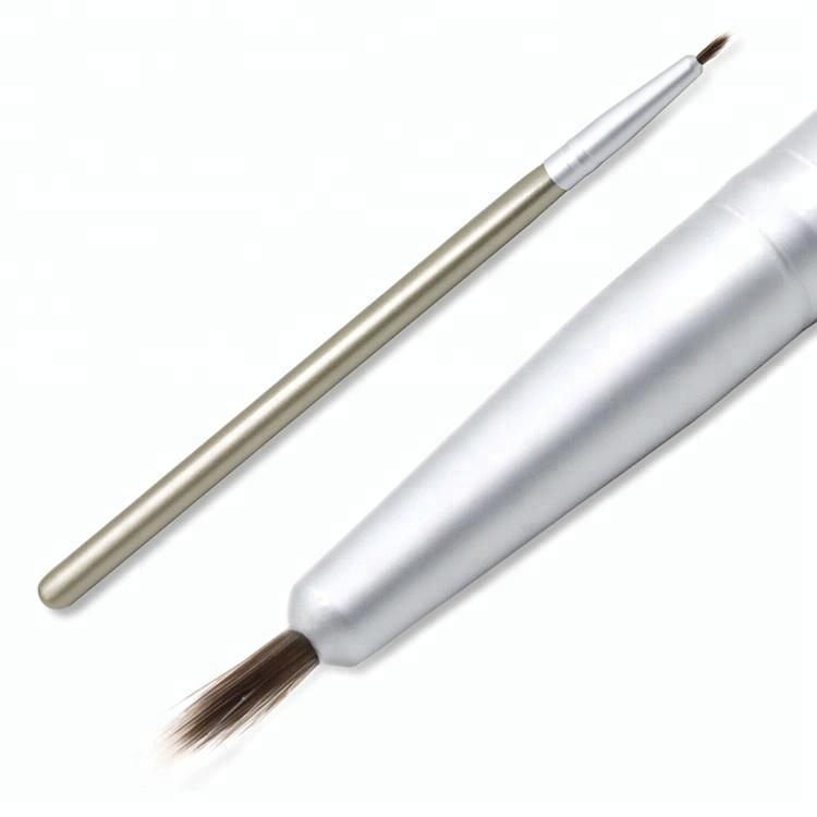 Top Sell No Animal Hair Nylon Precise Cosmetic Brush Private Logo Eyeliner Makeup Brush